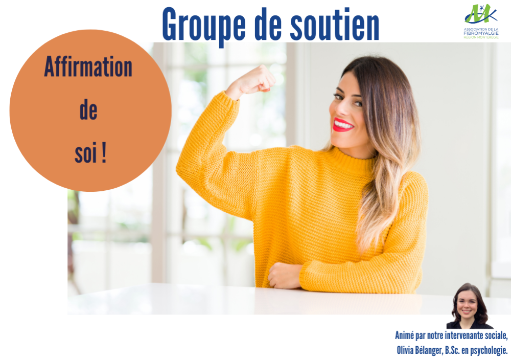 GROUPE DE SOUTIEN - APPRENEZ À VOUS AFFIRMER ET À REPRENDRE VOTRE POUVOIR