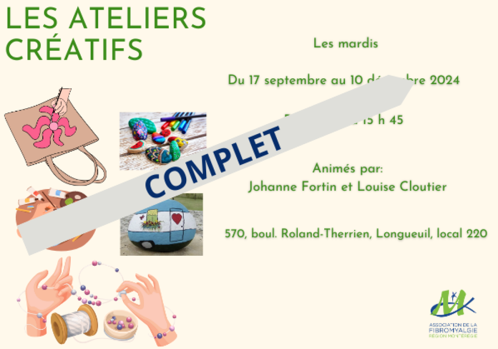 ATELIERS CRÉATIFS 