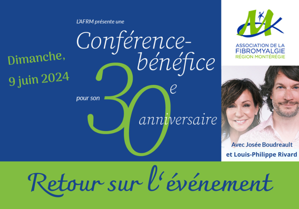 RETOUR SUR LA JOURNÉE CÉLÉBRANT LE 30e ANNIVERSAIRE DE L’AFRM